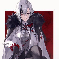 This is a pixiv picture whose title is 召使.