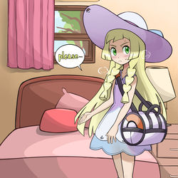 This is a pixiv picture whose title is pokémon - Lillie.