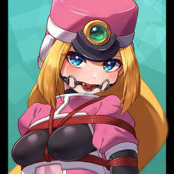 This is a pixiv picture whose title is プレリーちゃん緊縛.
