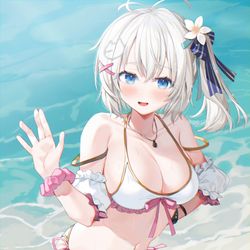This is a pixiv picture whose title is シロちゃん.