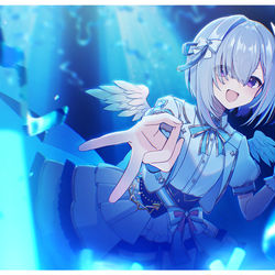 This is a pixiv picture whose title is 💫.