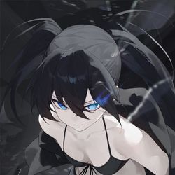 This is a pixiv picture whose title is ブラックロックシューター.