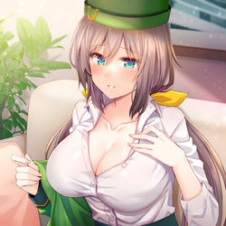 This is a pixiv picture whose title is リクエストのたづなさん.