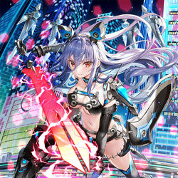 This is a pixiv picture whose title is レッド・パニッシュ Type.II.