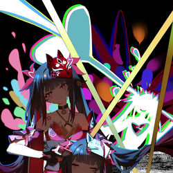 This is a pixiv picture whose title is 伪物.