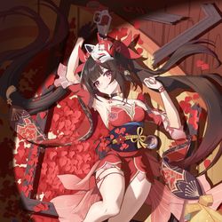 This is a pixiv picture whose title is 花火.