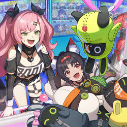 This is a pixiv picture whose title is 邪兎屋の休日👾.
