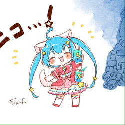 This is a pixiv picture whose title is ⚡.