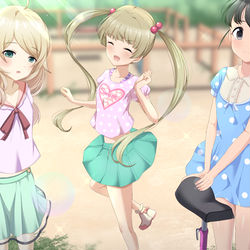 This is a pixiv picture whose title is U149と風のいたずら②.