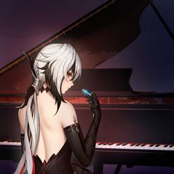 This is a pixiv picture whose title is 阿蕾奇诺.