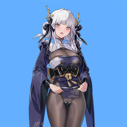 This is a pixiv picture whose title is ブラン.