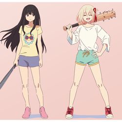 This is a pixiv picture whose title is リコリコのファンアート㉒.
