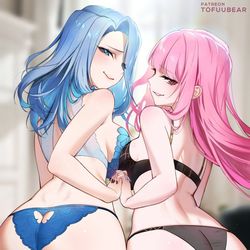 This is a pixiv picture whose title is AmaLee X Mori Calliope.