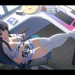 This is a pixiv picture whose title is 幽霊さん.
