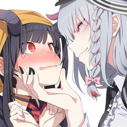 This is a pixiv picture whose title is 悪い美食家.