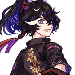 This is a pixiv picture whose title is 🅰️.