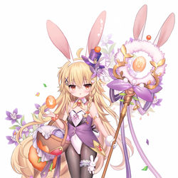 This is a pixiv picture whose title is 【仕事絵】クコ(イースター).