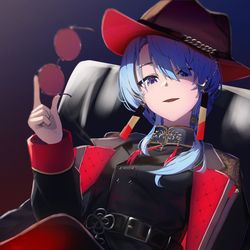 This is a pixiv picture whose title is 星街すいせい.