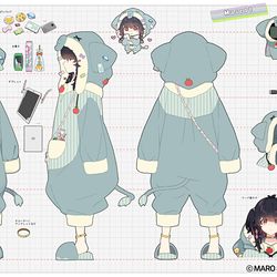 This is a pixiv picture whose title is Mivi Aivori ちゃん.