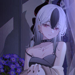 This is a pixiv picture whose title is 『ヘリオトロープ』.