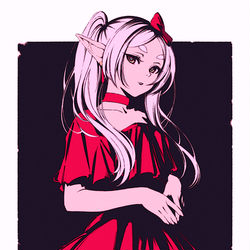 This is a pixiv picture whose title is frieren.