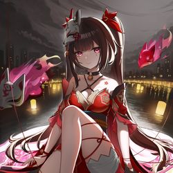 This is a pixiv picture whose title is 花火.