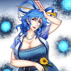 This is a pixiv picture whose title is 邪仙おばさん.