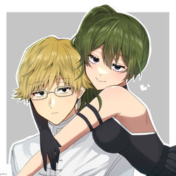 This is a pixiv picture whose title is ランユベ.