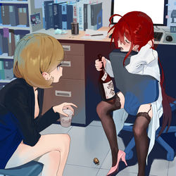 This is a pixiv picture whose title is grumble.