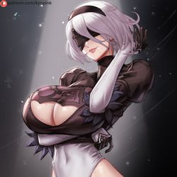 This is a pixiv picture whose title is 2B - Nier - 195.