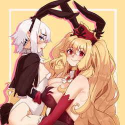 This is a pixiv picture whose title is Anne Bonny & Mary Read.