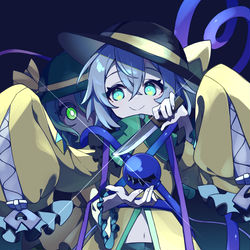 This is a pixiv picture whose title is こいしちゃん×２.
