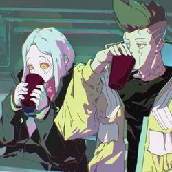 This is a pixiv picture whose title is David·Rebecca.