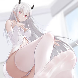 This is a pixiv picture whose title is OC.