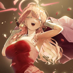 This is a pixiv picture whose title is アル　ドレス.