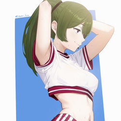 This is a pixiv picture whose title is ウォーミングアップ.