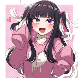 This is a pixiv picture whose title is ぽいずん♡やみ.