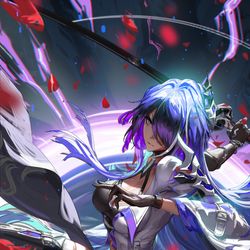 This is a pixiv picture whose title is Acheron.
