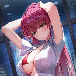 This is a pixiv picture whose title is 宝鐘マリン.