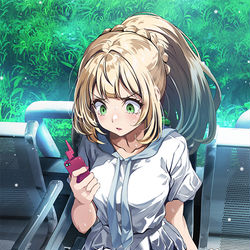 This is a pixiv picture whose title is リーリエ 【カントー地方で迷子】.