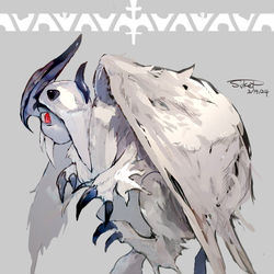 This is a pixiv picture whose title is メガアブソル.