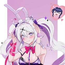 This is a pixiv picture whose title is Rabbit Kiana (Hole).