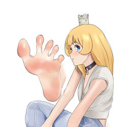 This is a pixiv picture whose title is 姫ちゃん（姫様"拷問"の時間です）.