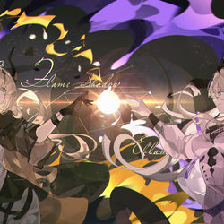 This is a pixiv picture whose title is 焰影苇草 Reed The Flame Shadow.