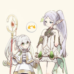 This is a pixiv picture whose title is 着せ替え.