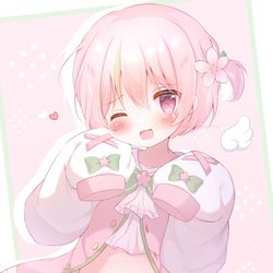 This is a pixiv picture whose title is 春風えそらさん.
