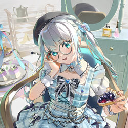 This is a pixiv picture whose title is 花芽すみれ.