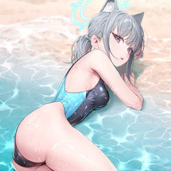 This is a pixiv picture whose title is シロコ.