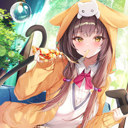 This is a pixiv picture whose title is ひとやすみ.