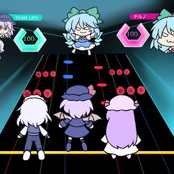 This is a pixiv picture whose title is スカーレット警察のゲットーパトロール24時、オンゲキに収録！.
